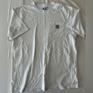 Medium Carhartt White Tshirt